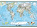 National Geographic World- Political Framed