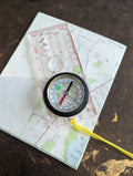 Basic orienteering compass