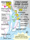 Two Feet Two Bucks postcards