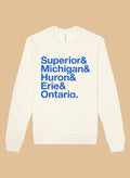 Great Lakes sweatshirts