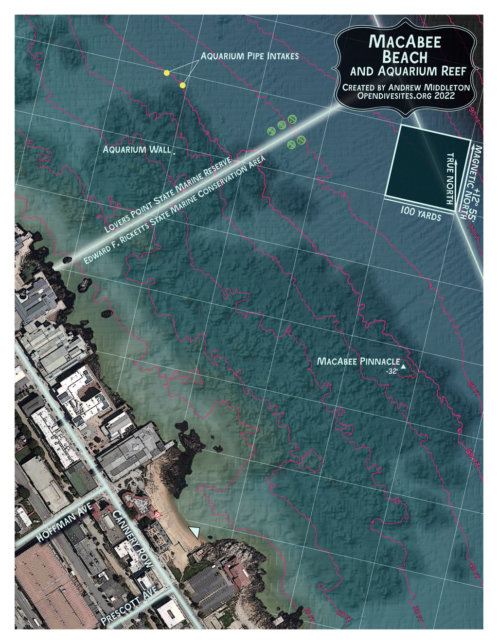 Waterproof Dive Guides for Monterey California
