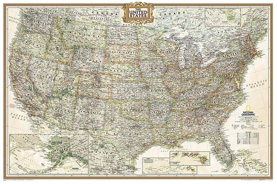 USA Wall Map