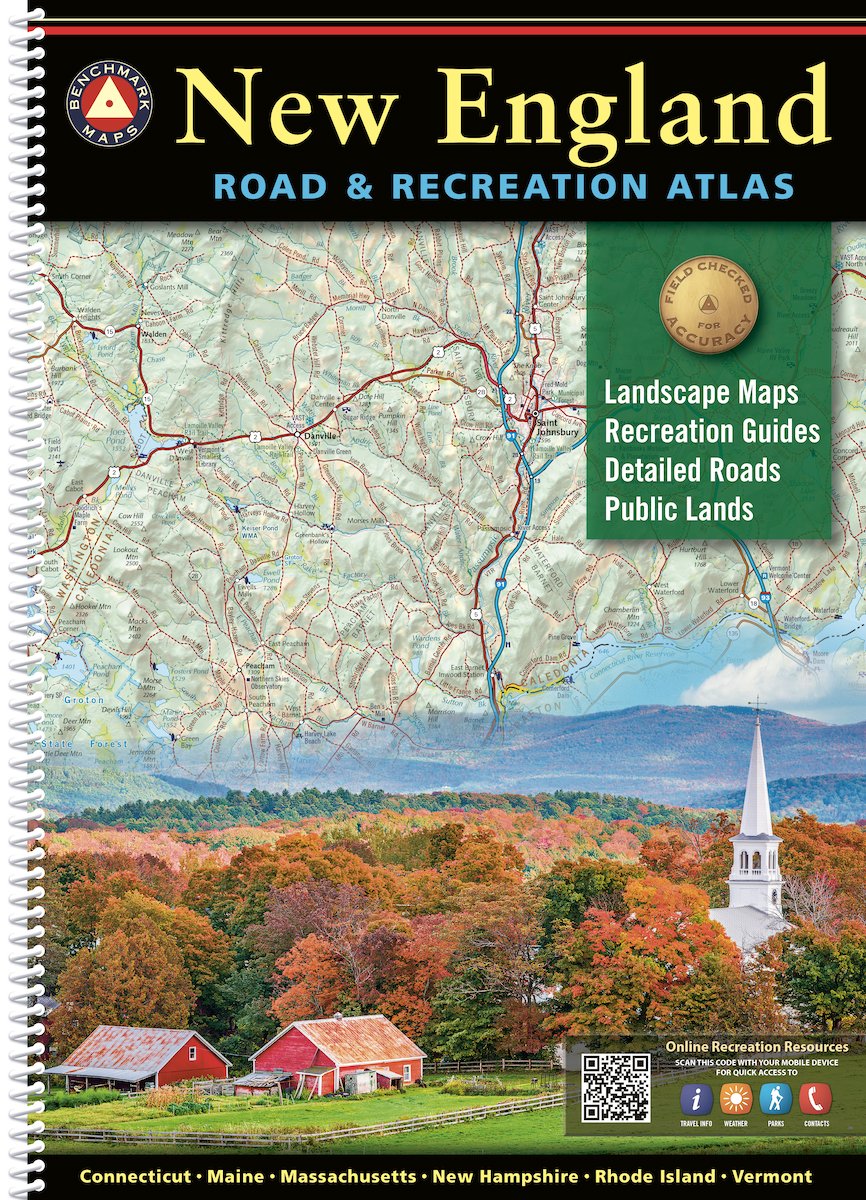 New England Road & Recreation Atlas (Benchmark)