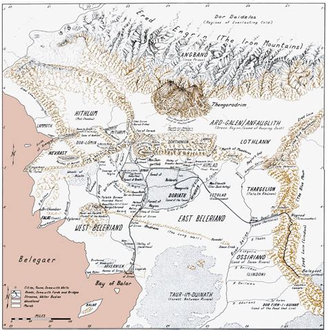 An Atlas of Middle-Earth by Karen Wynn Fonstad