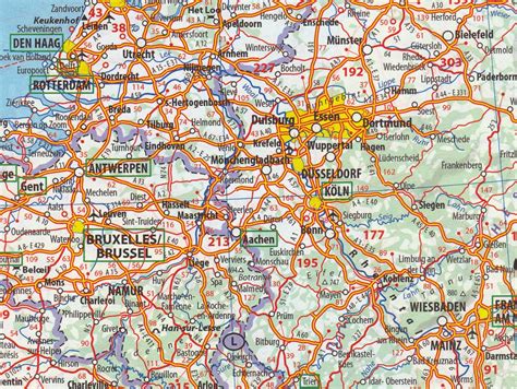 Folding Michelin Travel Maps