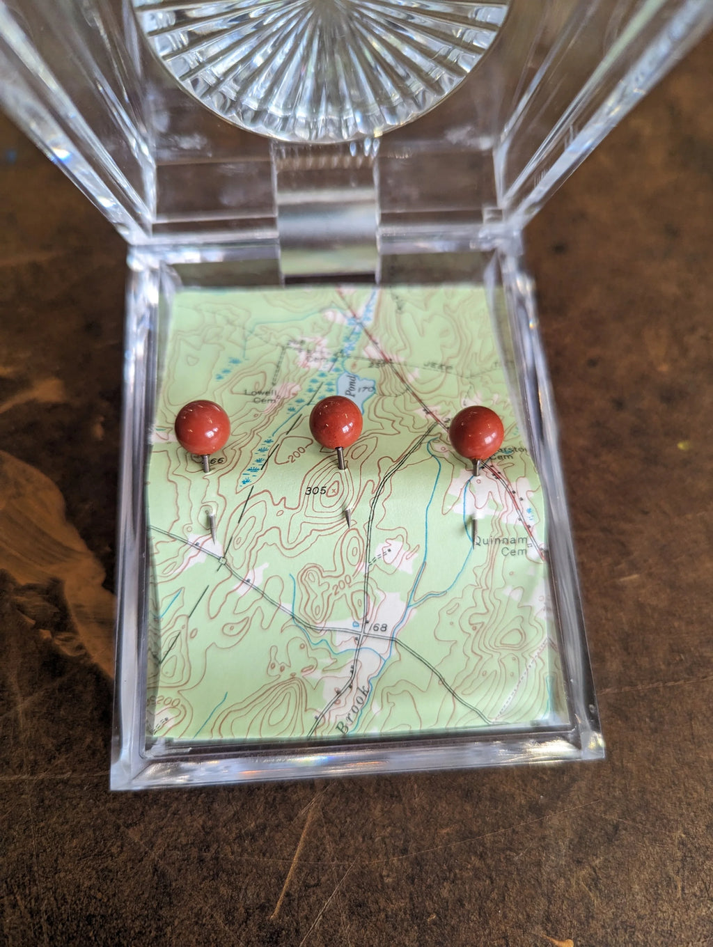 Gemstone Map Pins