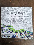 City Maps: a Coloring Book for Adults