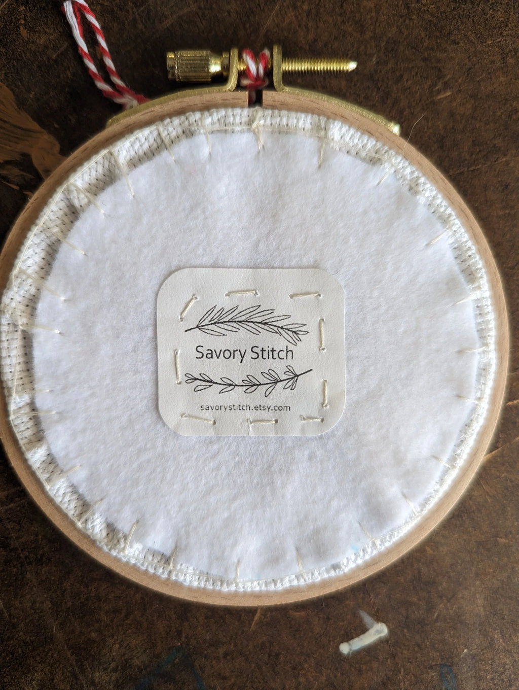 Map Embroidery Kit by Savory Stitch
