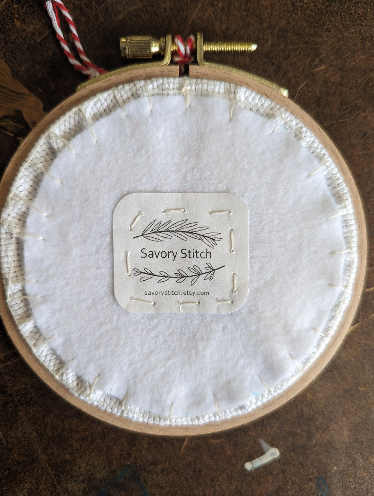 Map Embroidery Kit by Savory Stitch