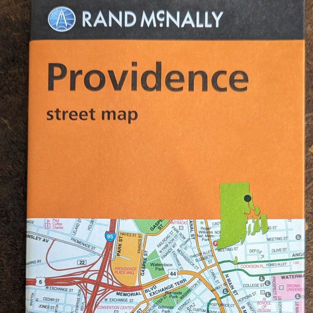 Providence Street Map by Rand McNally
