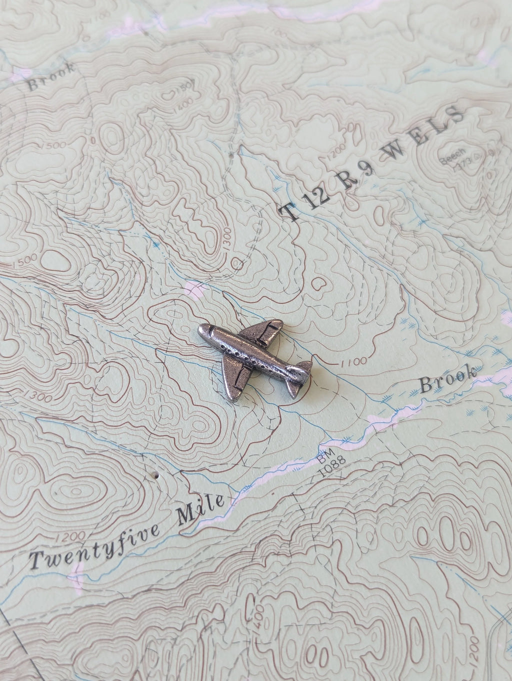 Themed Pewter Map Pins