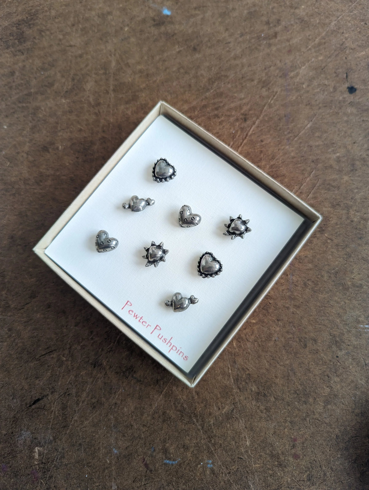 Themed Pewter Map Pins