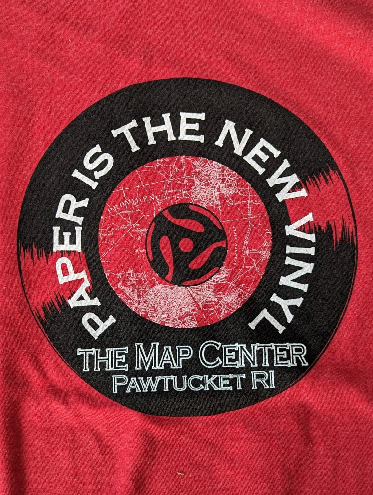 Paper is the New Vinyl: Map Center Ts