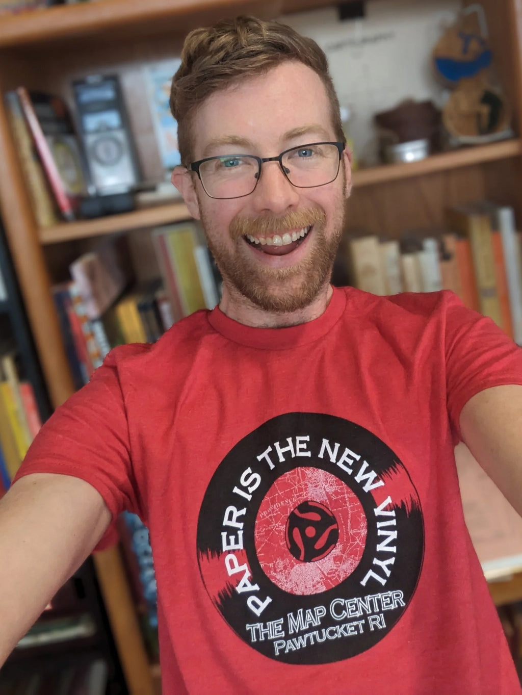 Paper is the New Vinyl: Map Center Ts