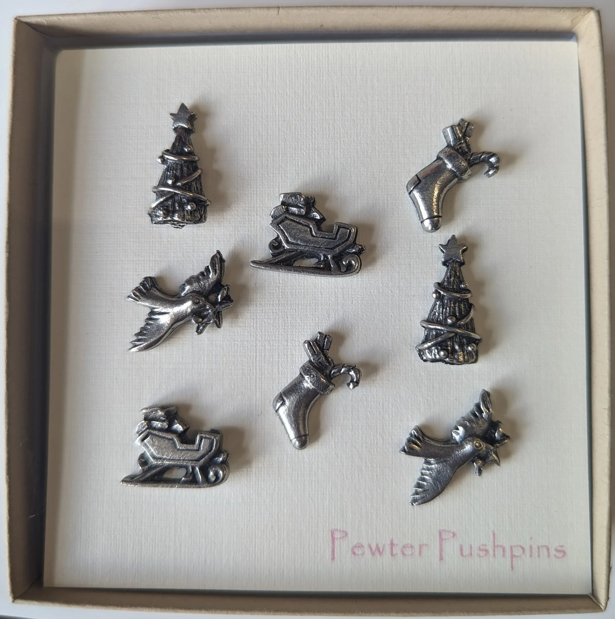 Themed Pewter Map Pins