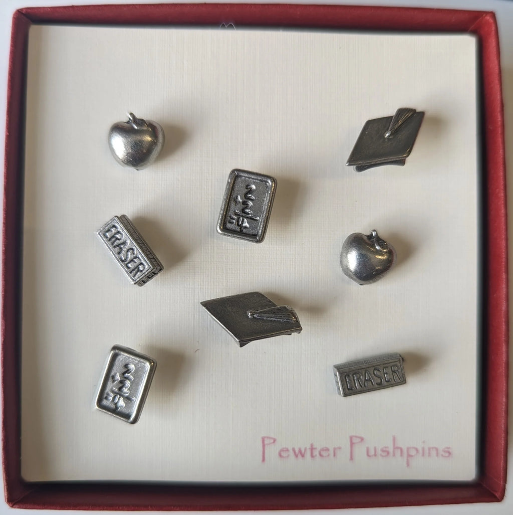 Themed Pewter Map Pins