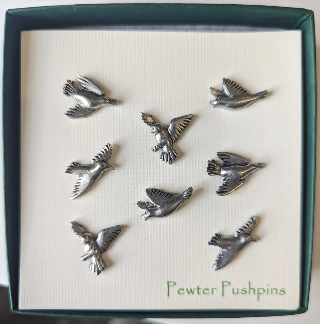 Themed Pewter Map Pins