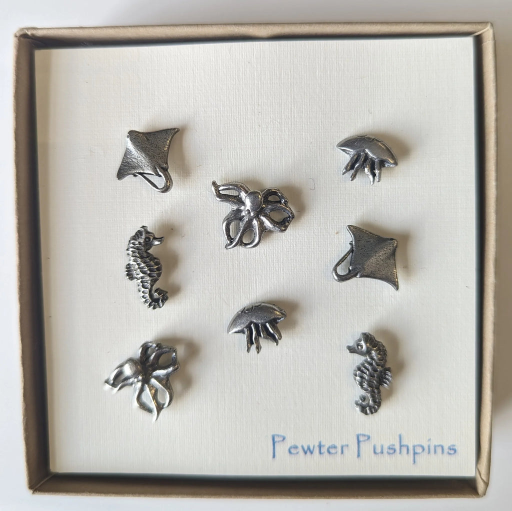 Themed Pewter Map Pins