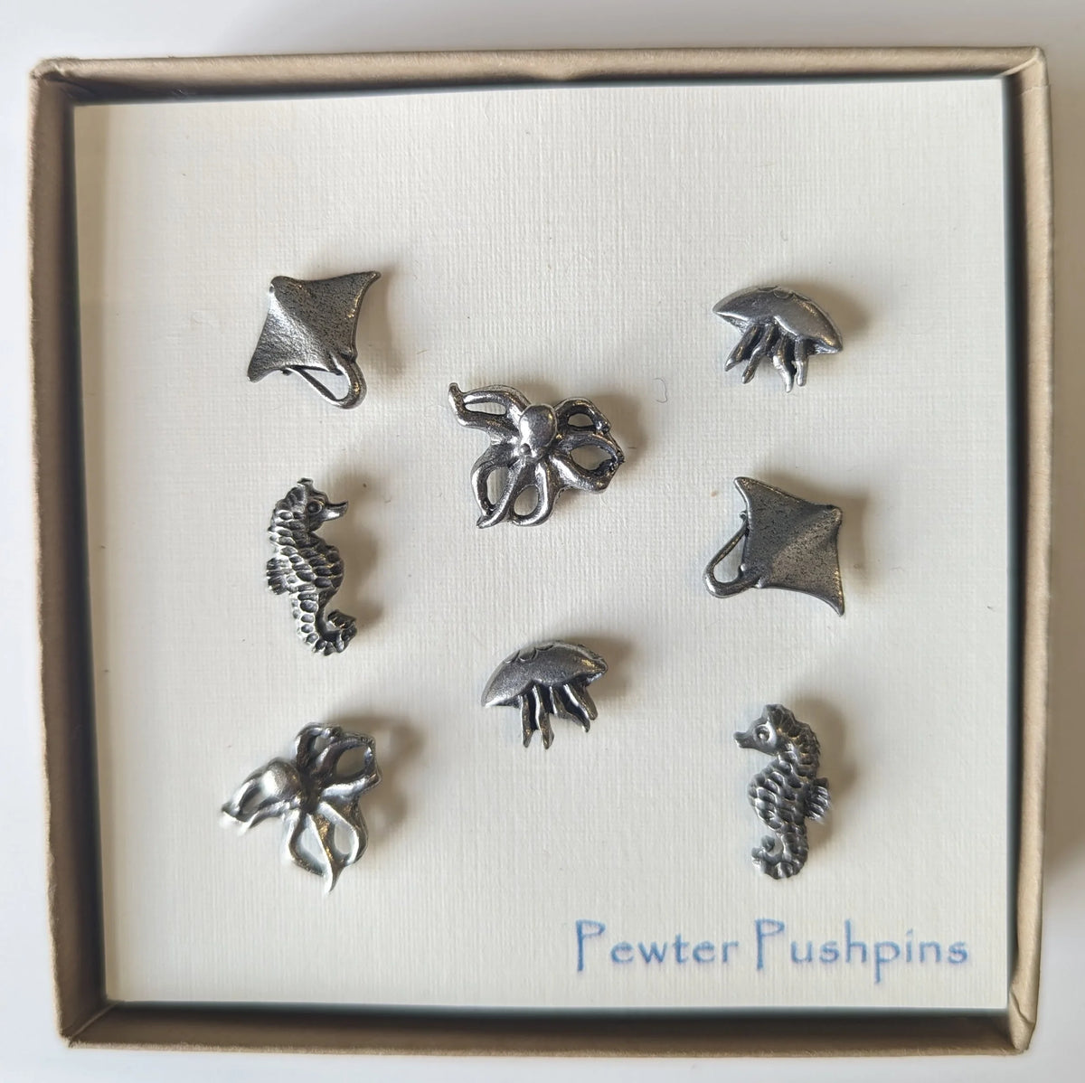 Themed Pewter Map Pins