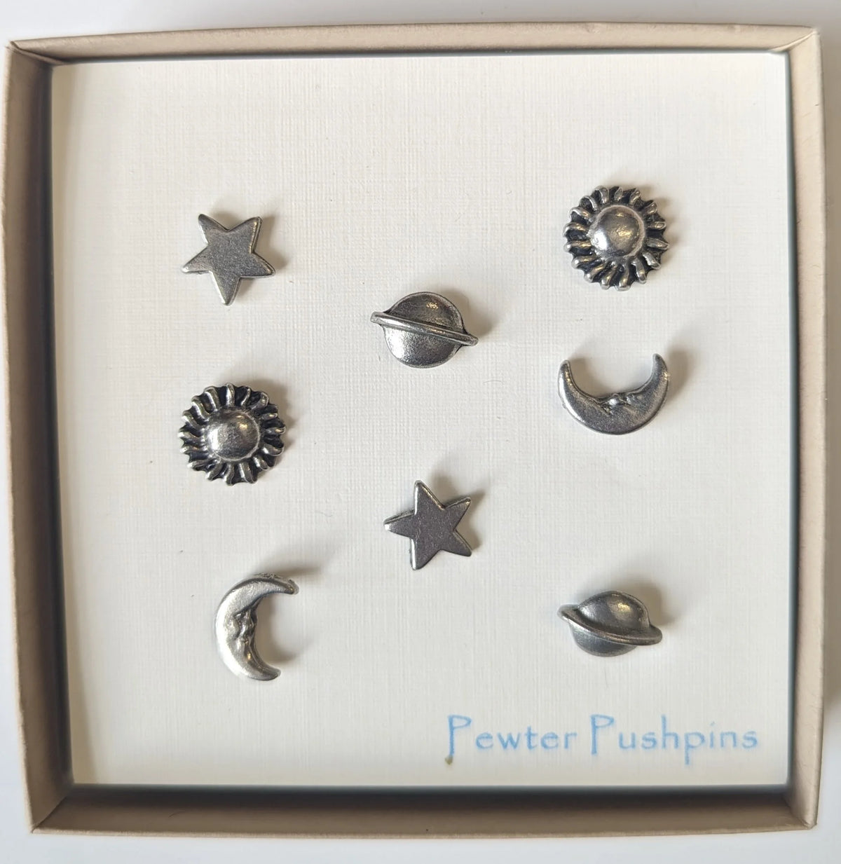 Themed Pewter Map Pins