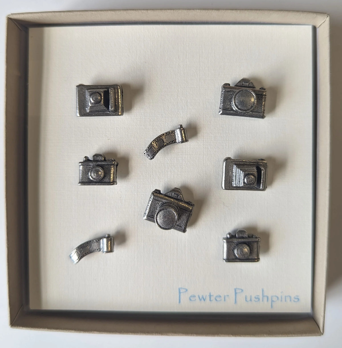Themed Pewter Map Pins