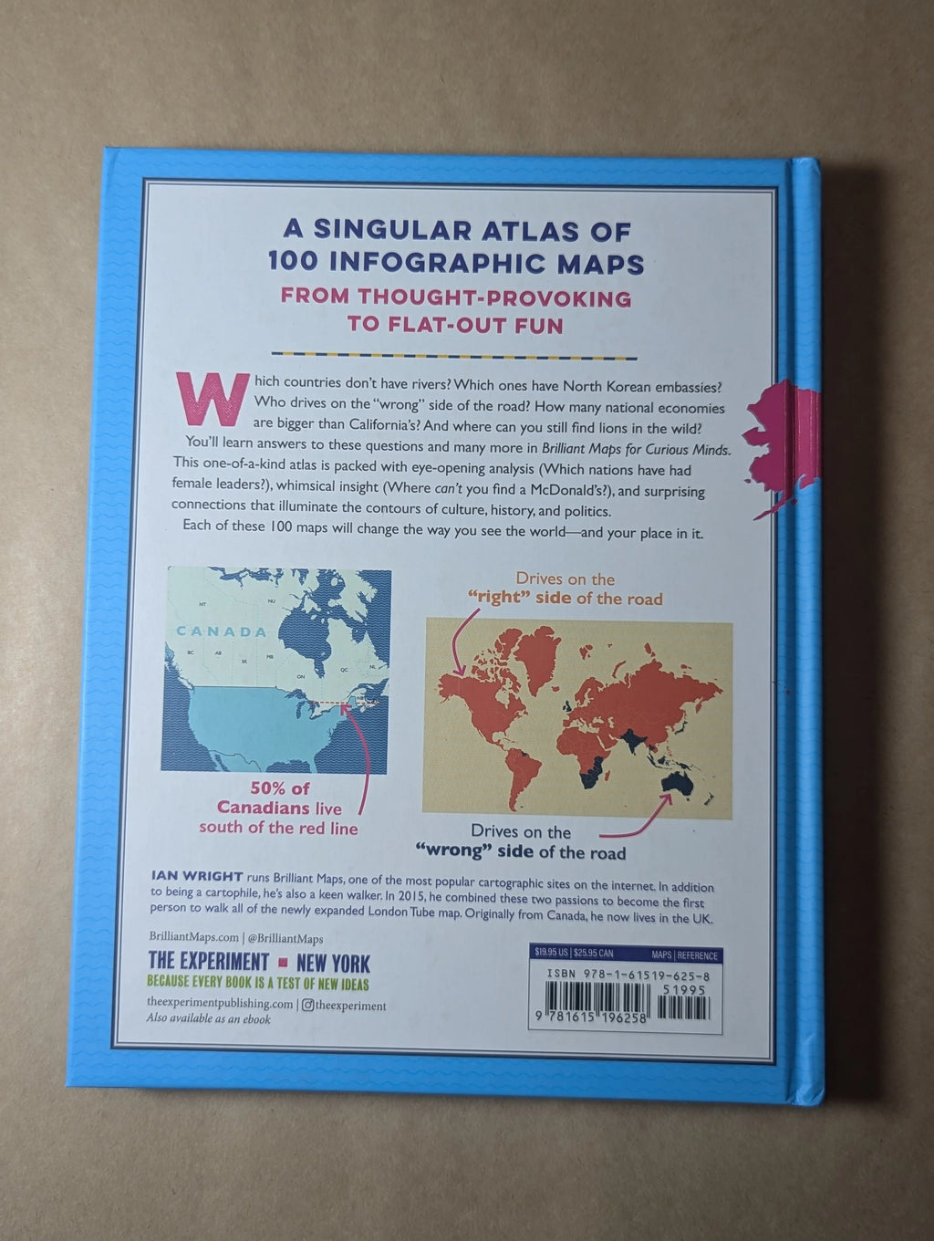 Brilliant Maps for Curious Minds by Ian Wright