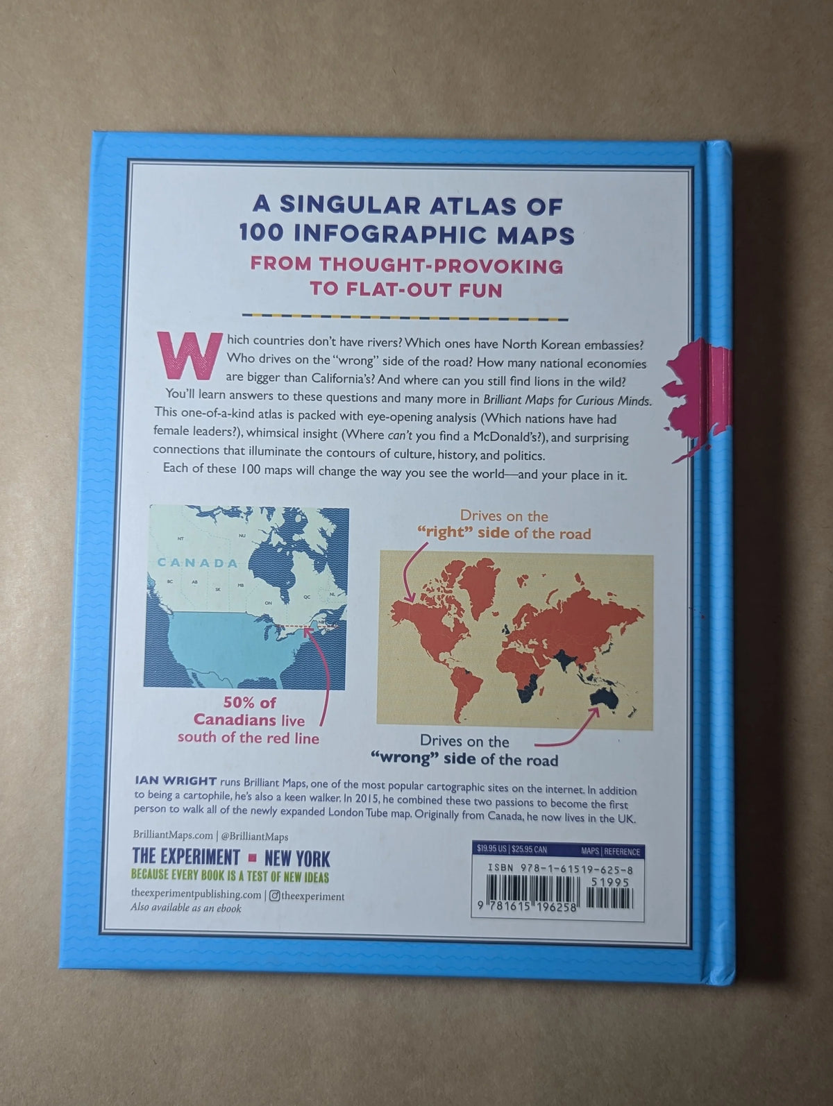 Brilliant Maps for Curious Minds by Ian Wright
