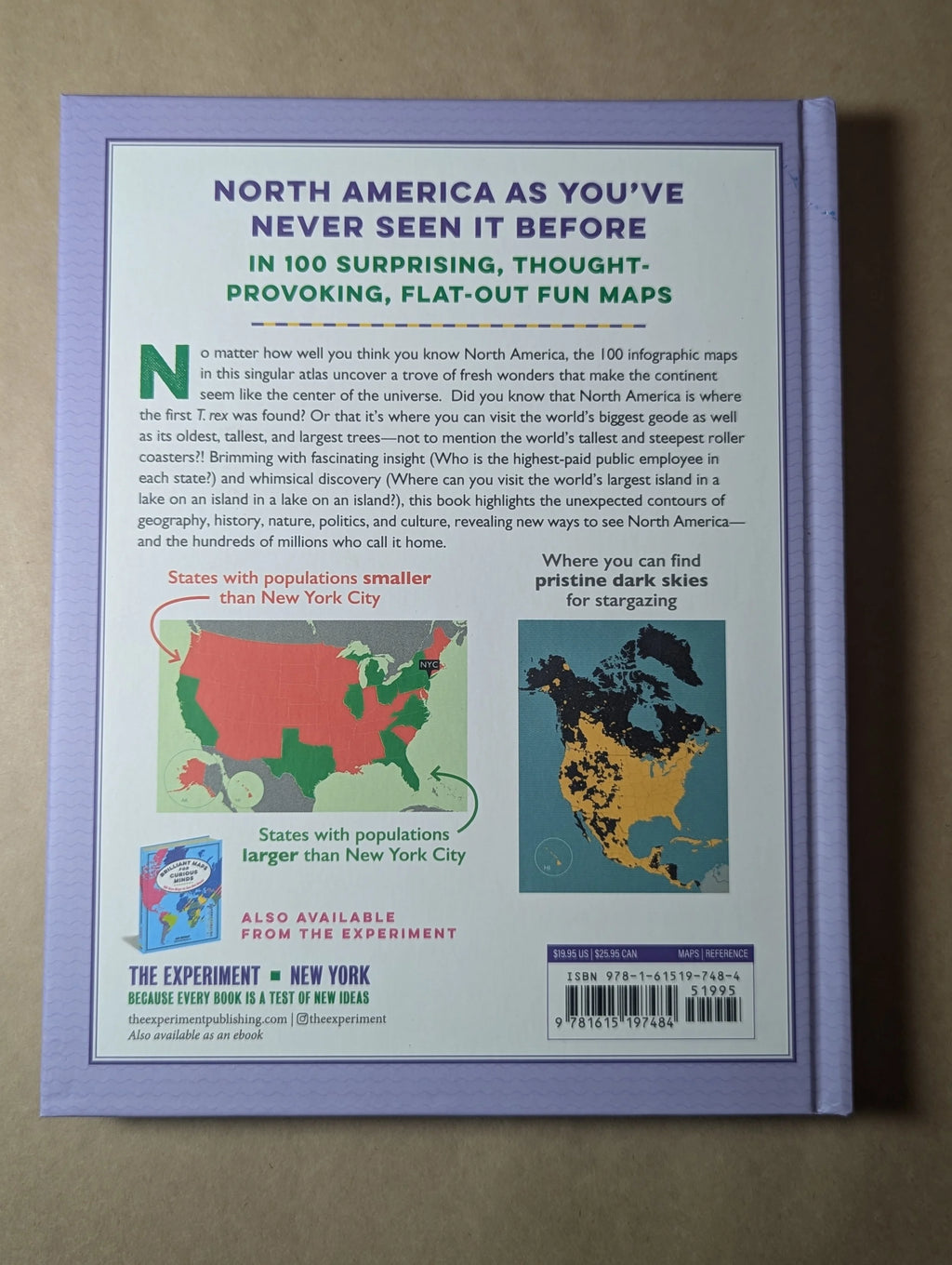 North American Maps for Curious Minds by Matthew Bucklan and Victor Cizek