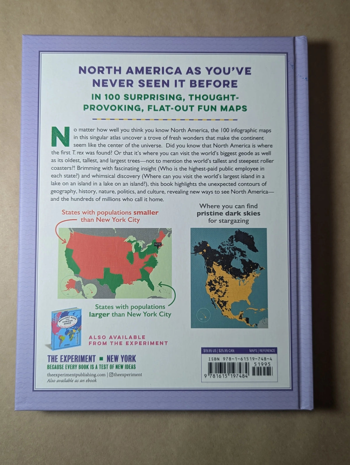 North American Maps for Curious Minds by Matthew Bucklan and Victor Cizek
