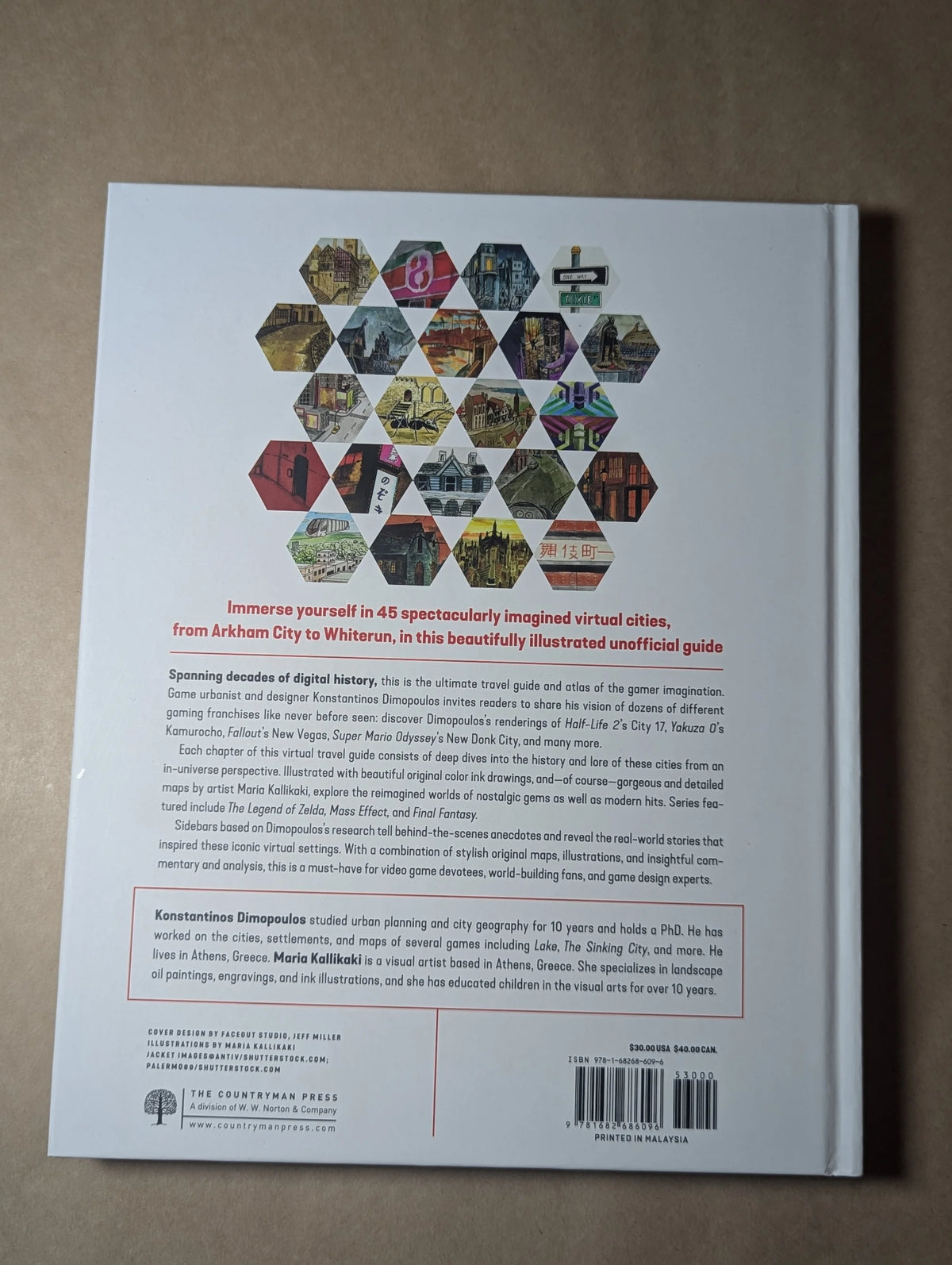 Virtual Cities: an Atlas & Exploration of Video Game Cities by Konstantinos Dimopoulos