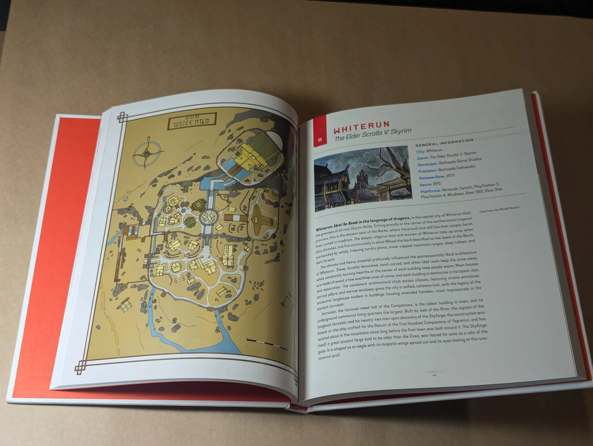 Virtual Cities: an Atlas & Exploration of Video Game Cities by Konstantinos Dimopoulos