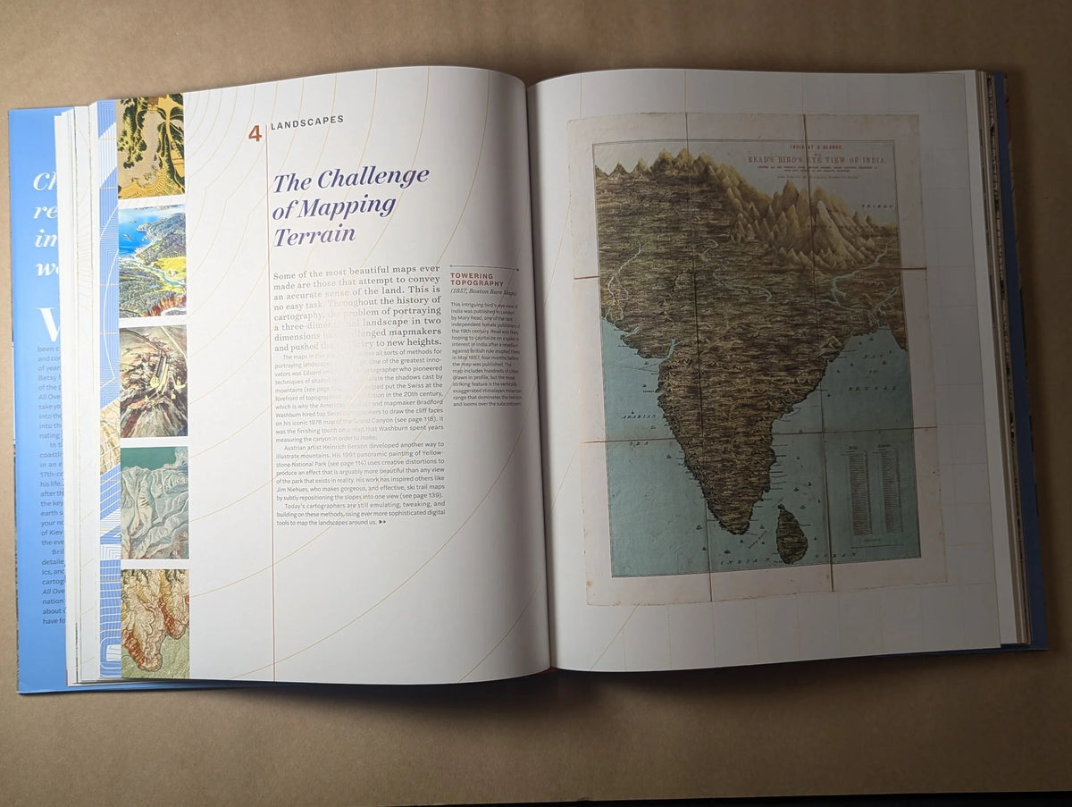 All Over the Map by Betsy Mason and Greg Miller