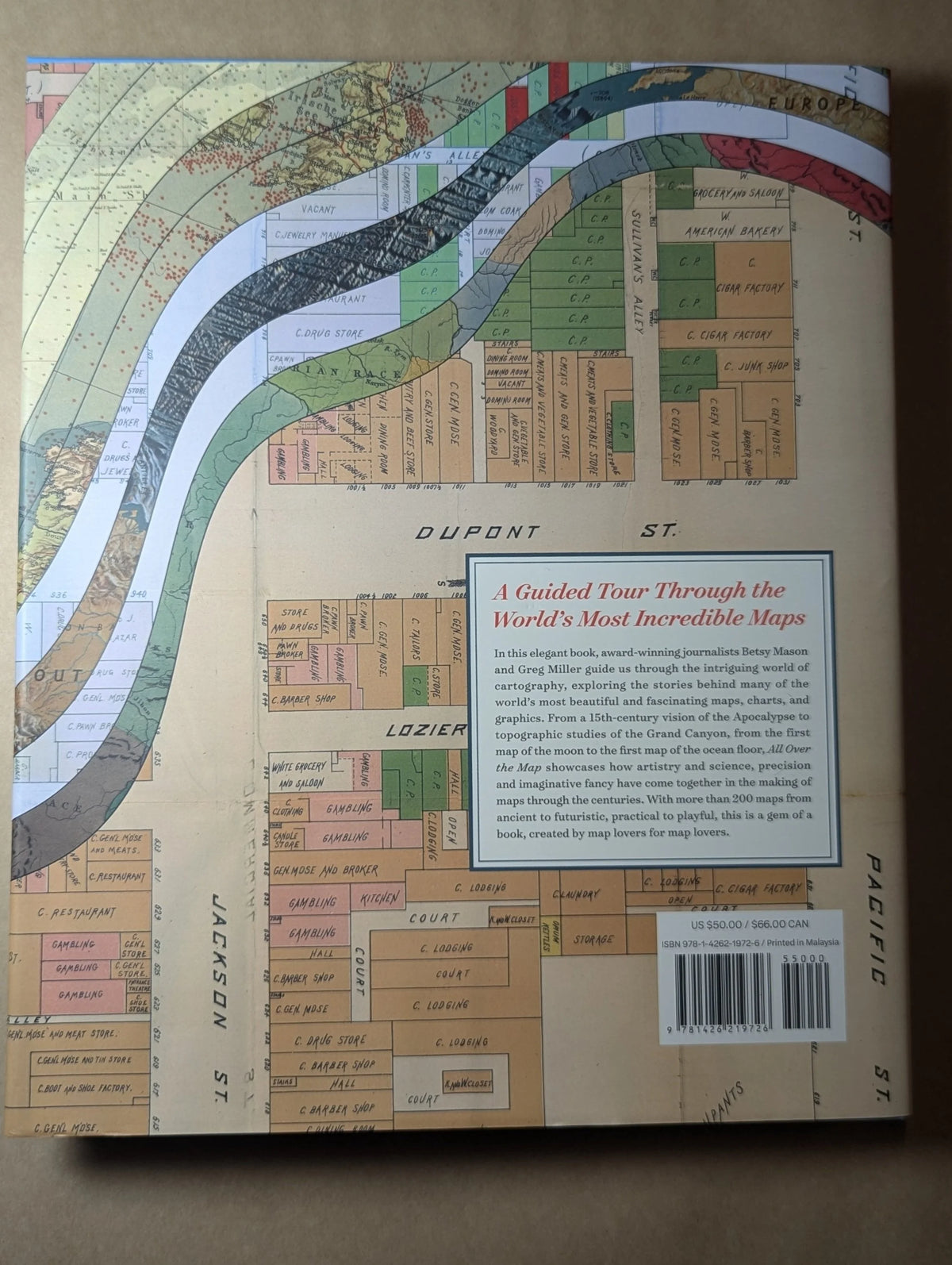 All Over the Map by Betsy Mason and Greg Miller