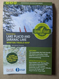 Lake Placid and Saranac Lake- winter trails by Green Goat Maps