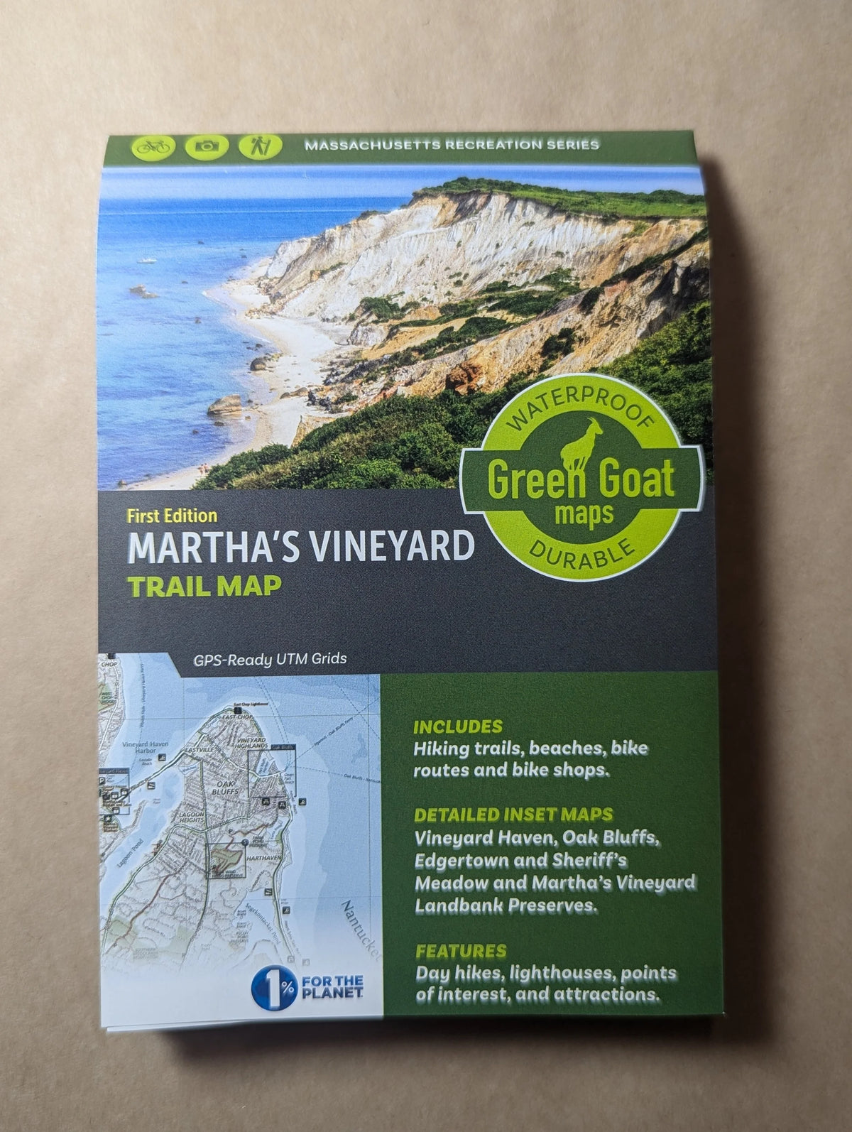 Martha's Vineyard by Green Goat Maps