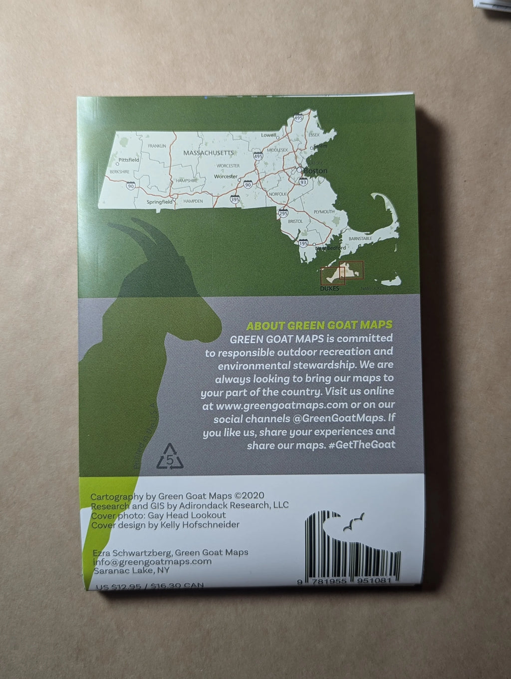 Martha's Vineyard by Green Goat Maps