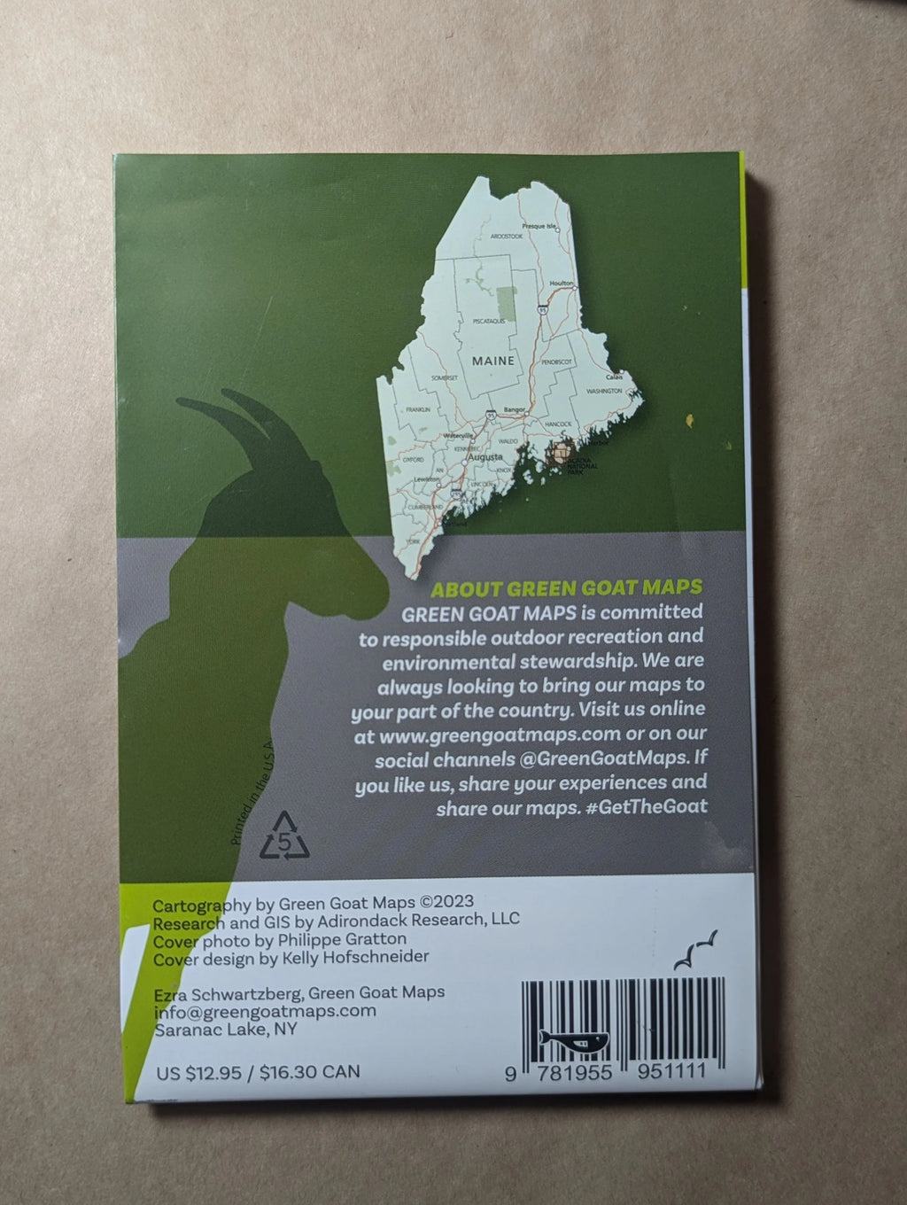 Acadia National Park by Green Goat Maps
