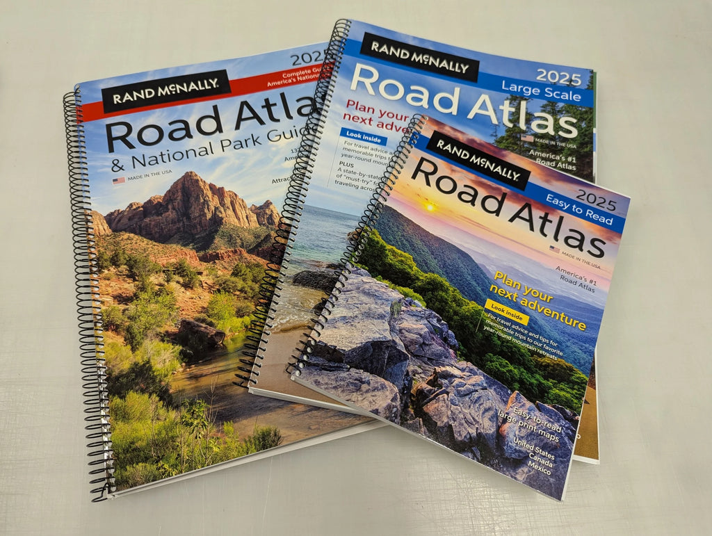USA Road Atlases by Rand McNally