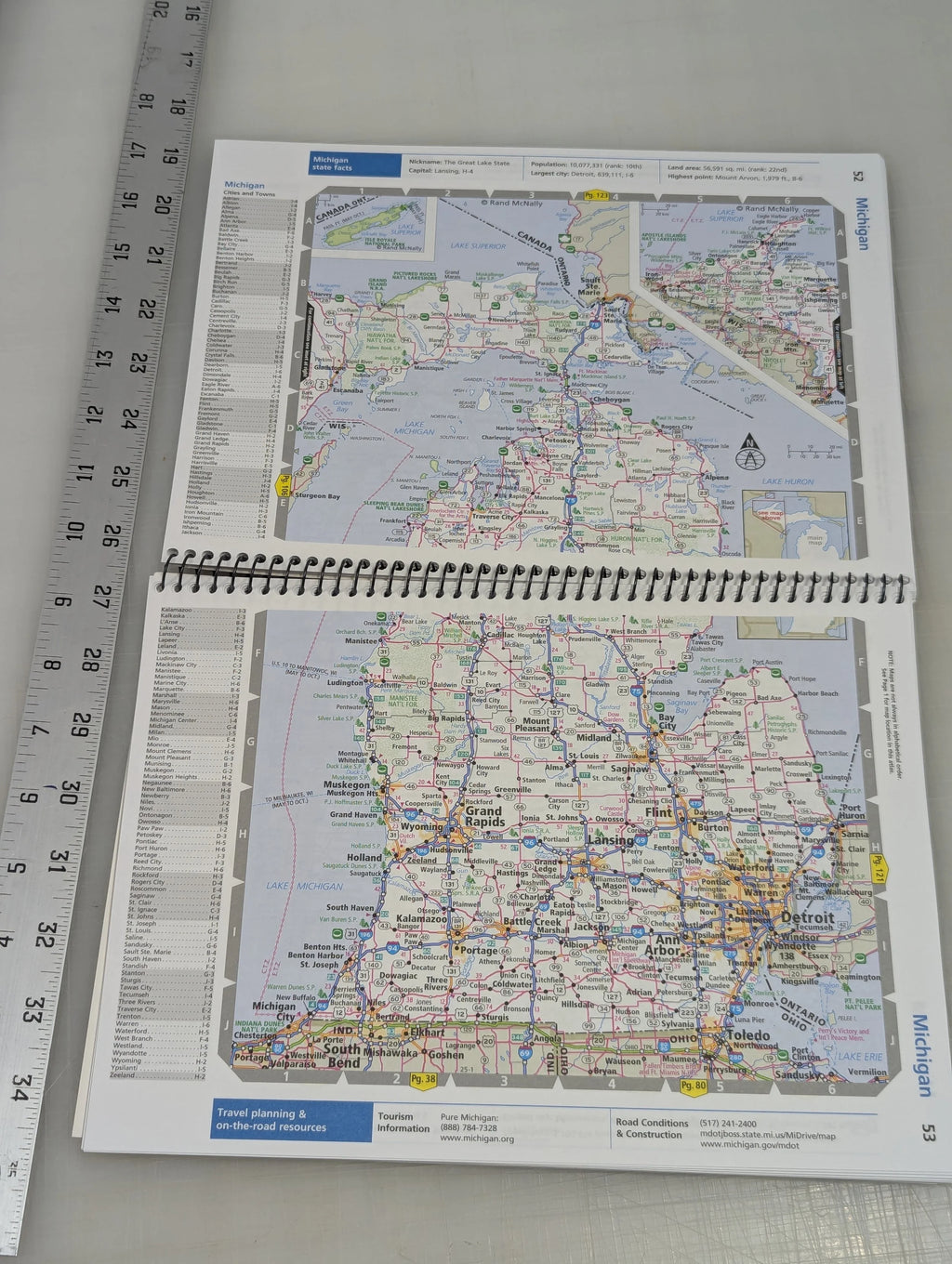 USA Road Atlases by Rand McNally