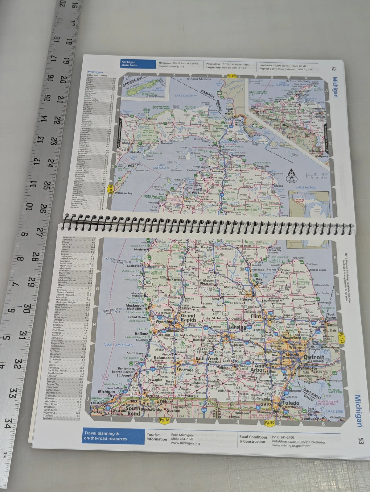 USA Road Atlases by Rand McNally