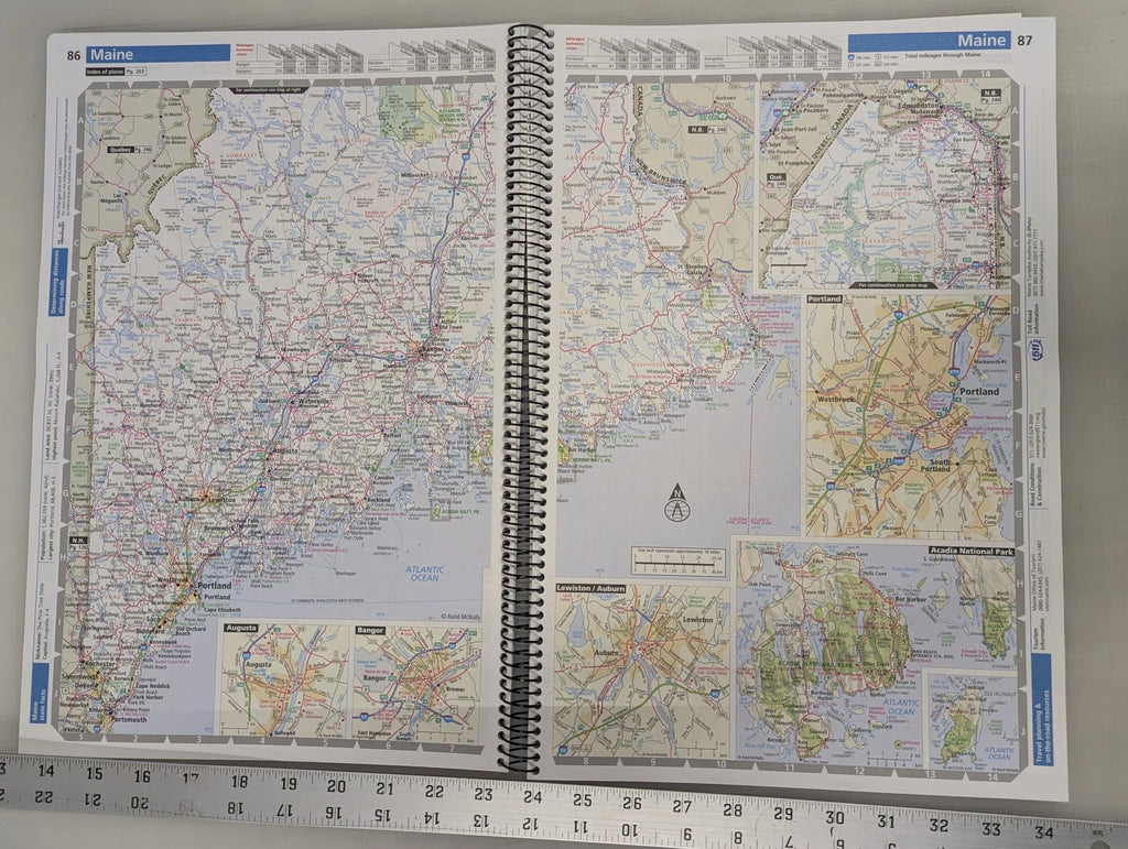 USA Road Atlases by Rand McNally