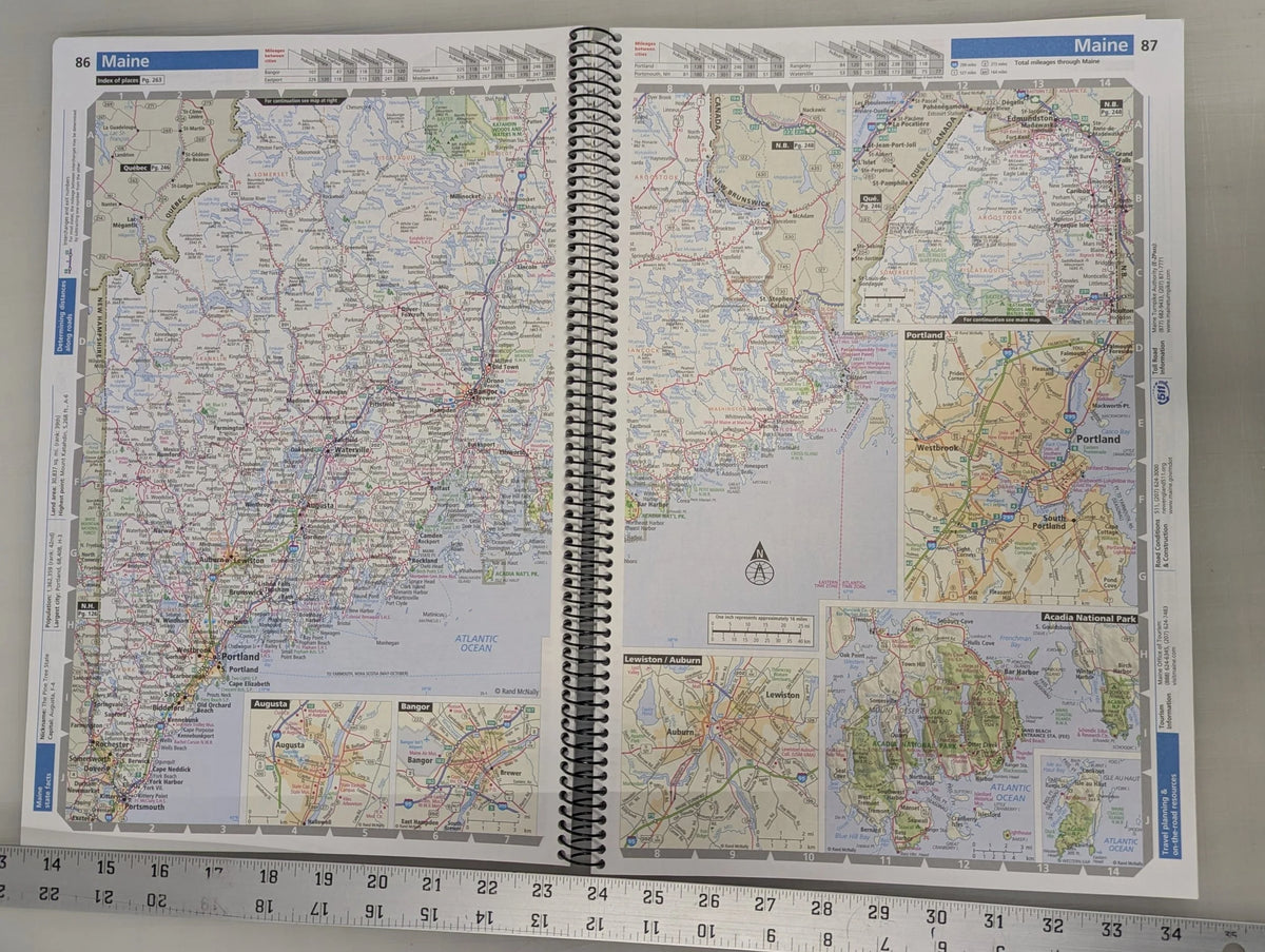 USA Road Atlases by Rand McNally