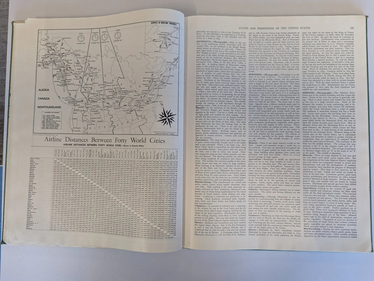 Colliers World Atlas and Gazeteer, 1947