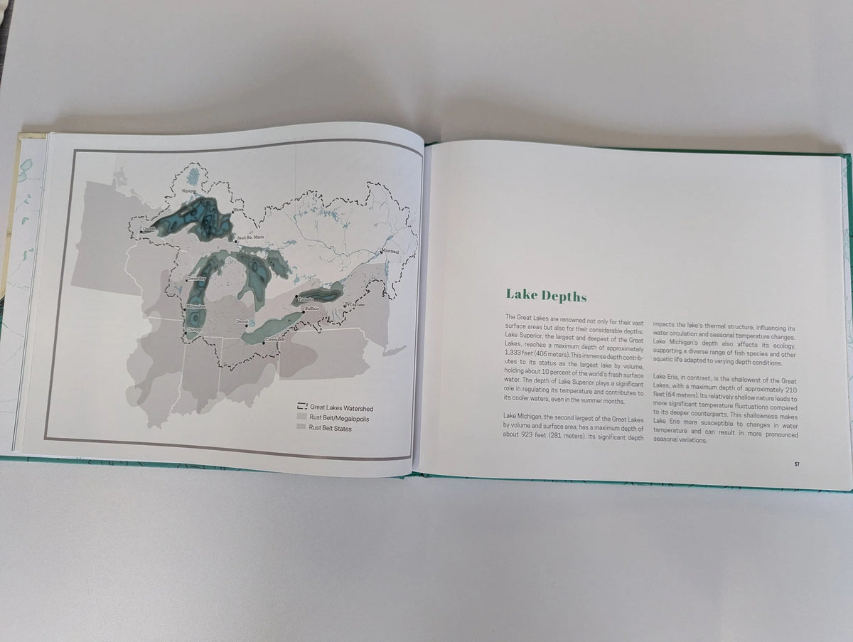 The Great Lakes in 50 Maps by Alex Hill