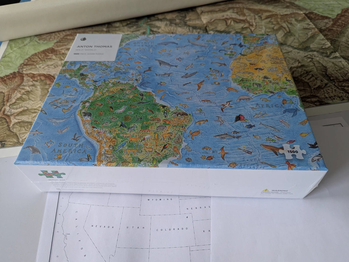 Anton Thomas Wild World 1500 piece jigsaw puzzle