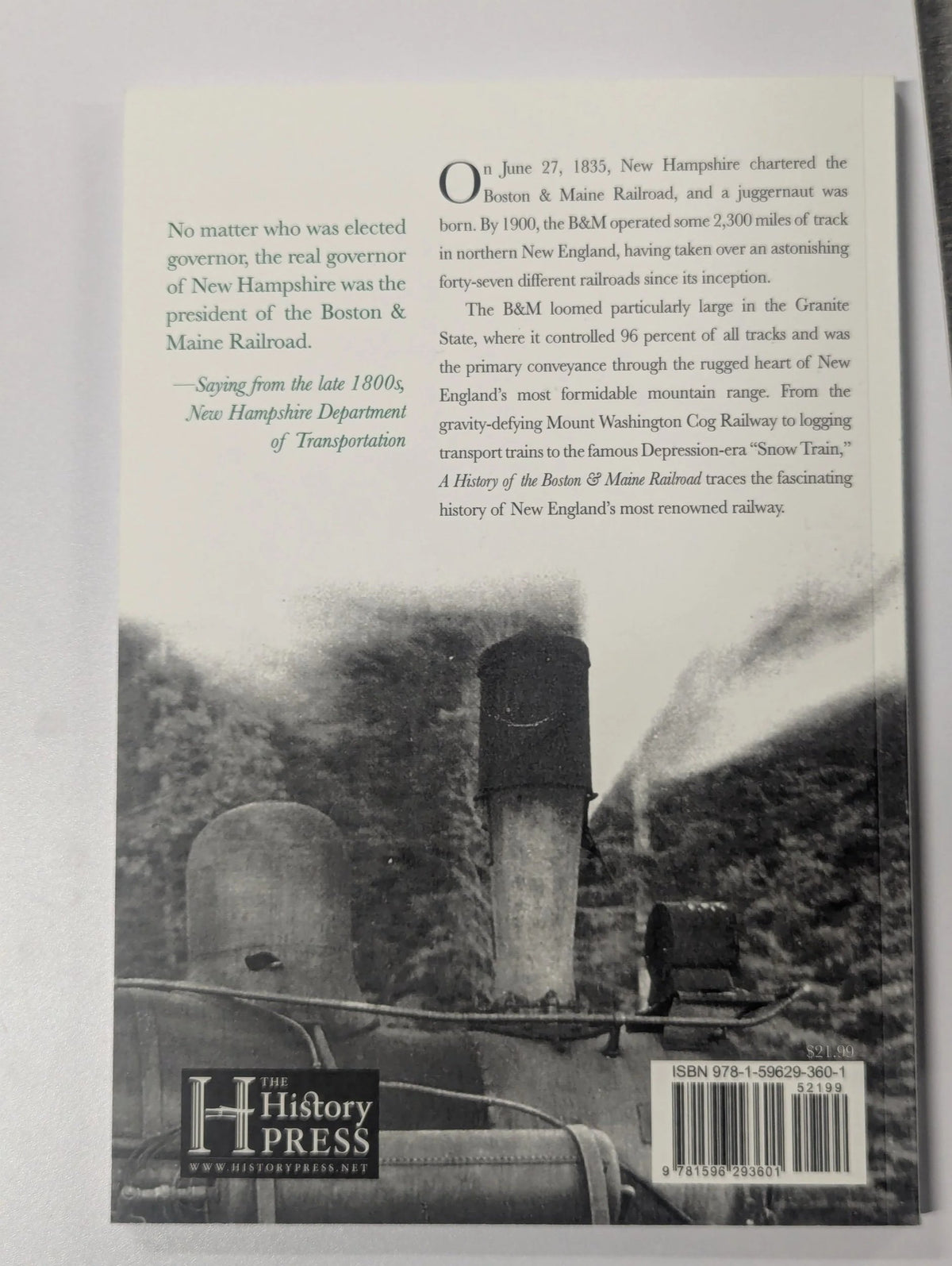 A History of the Boston & Maine Railroad by Bruce Heald