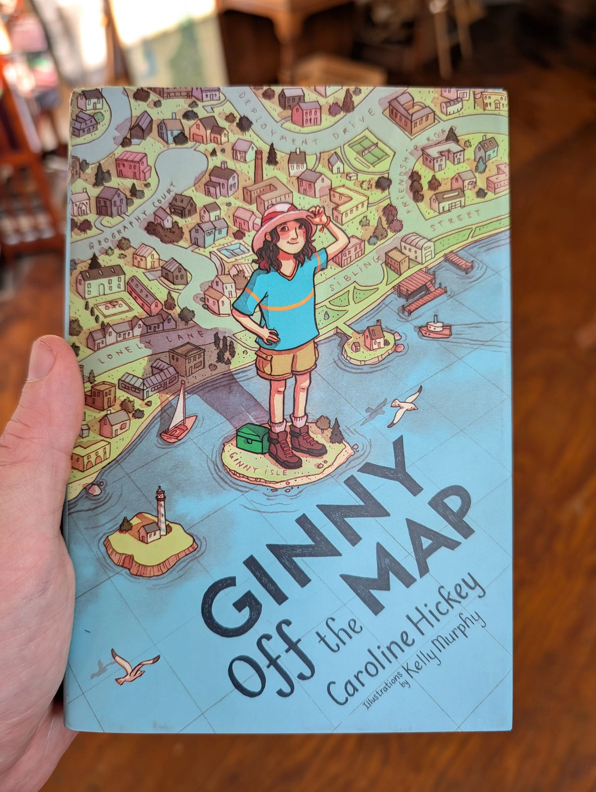 Ginny on the Map by Caroline Hickey