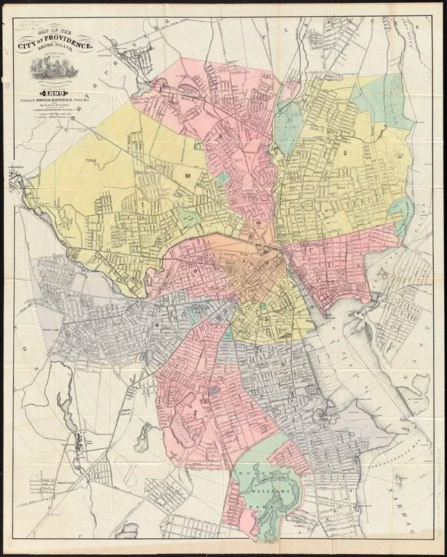 City of Providence, Sampson, Murdock and Co. 1899
