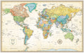 World Map by Rand McNally