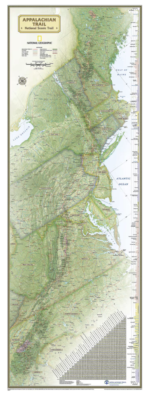 Appalachian Trail Map